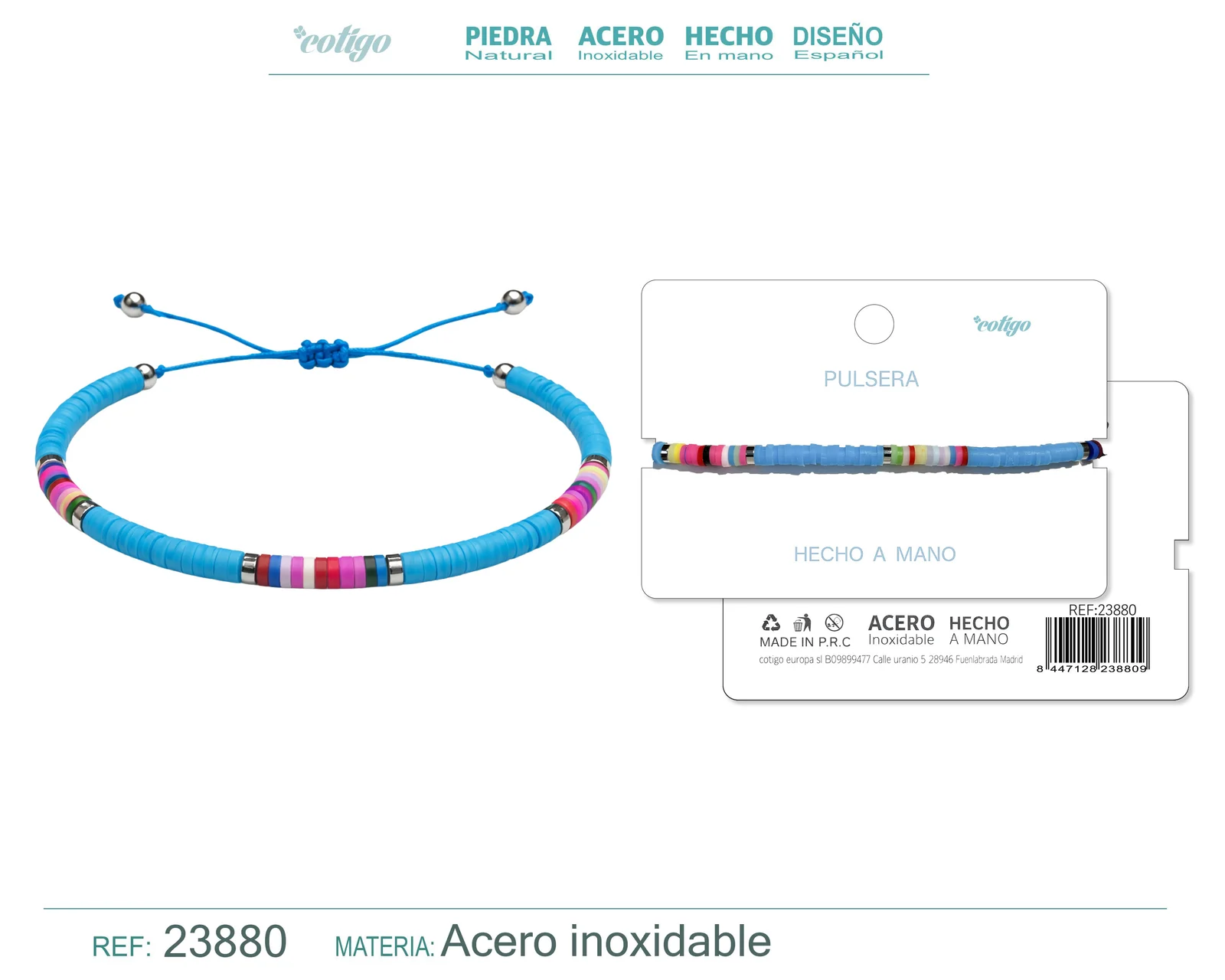 PULSERA HILO HECHO A MANO