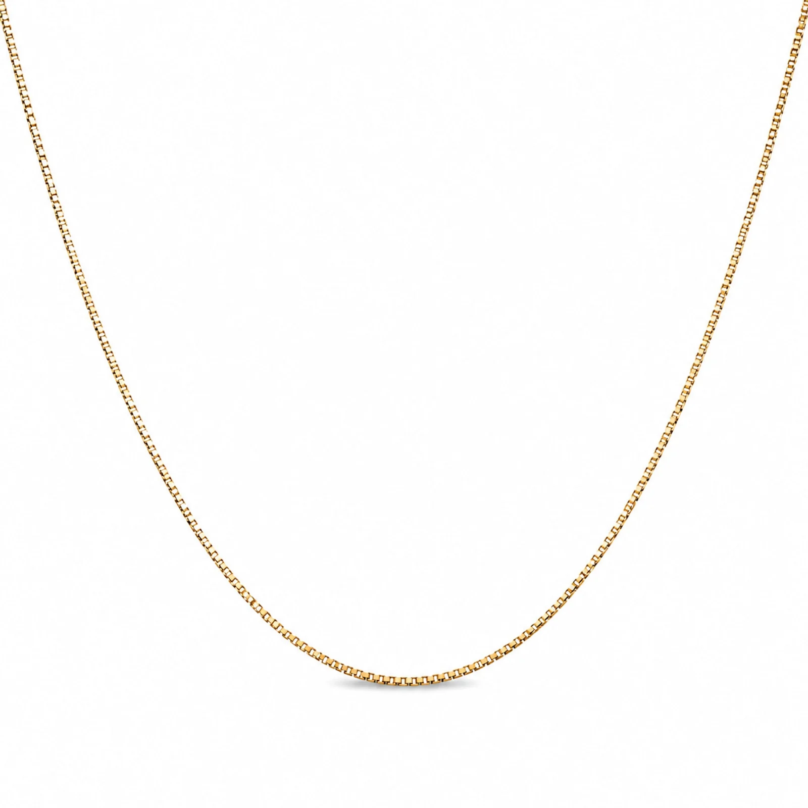 COLLAR DE CADENA ACERO DORADO