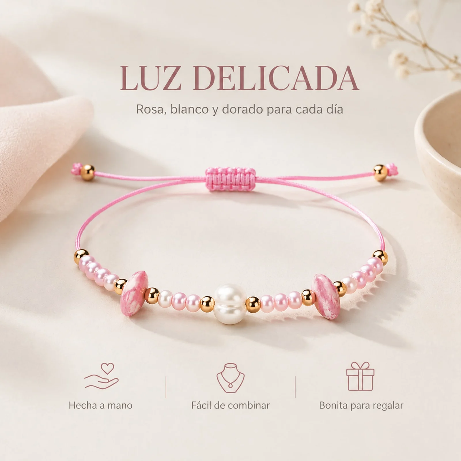 PULSERA HECHO A MANO
