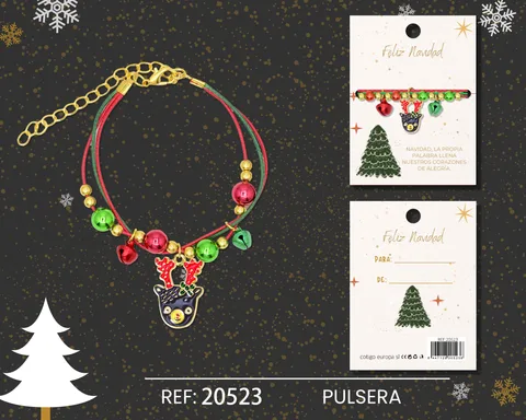 PULSERA DE NAVIDAD