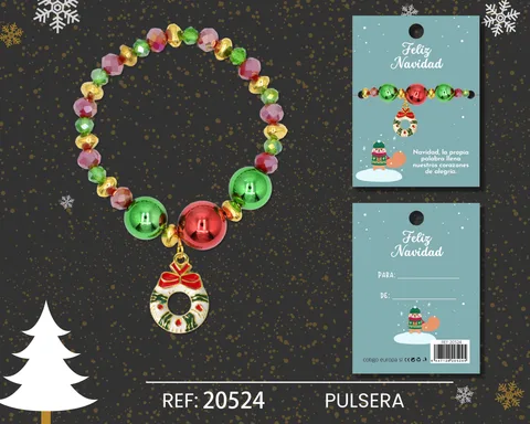 PULSERA DE NAVIDAD