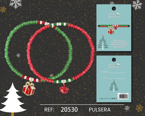 PULSERA DE NAVIDAD