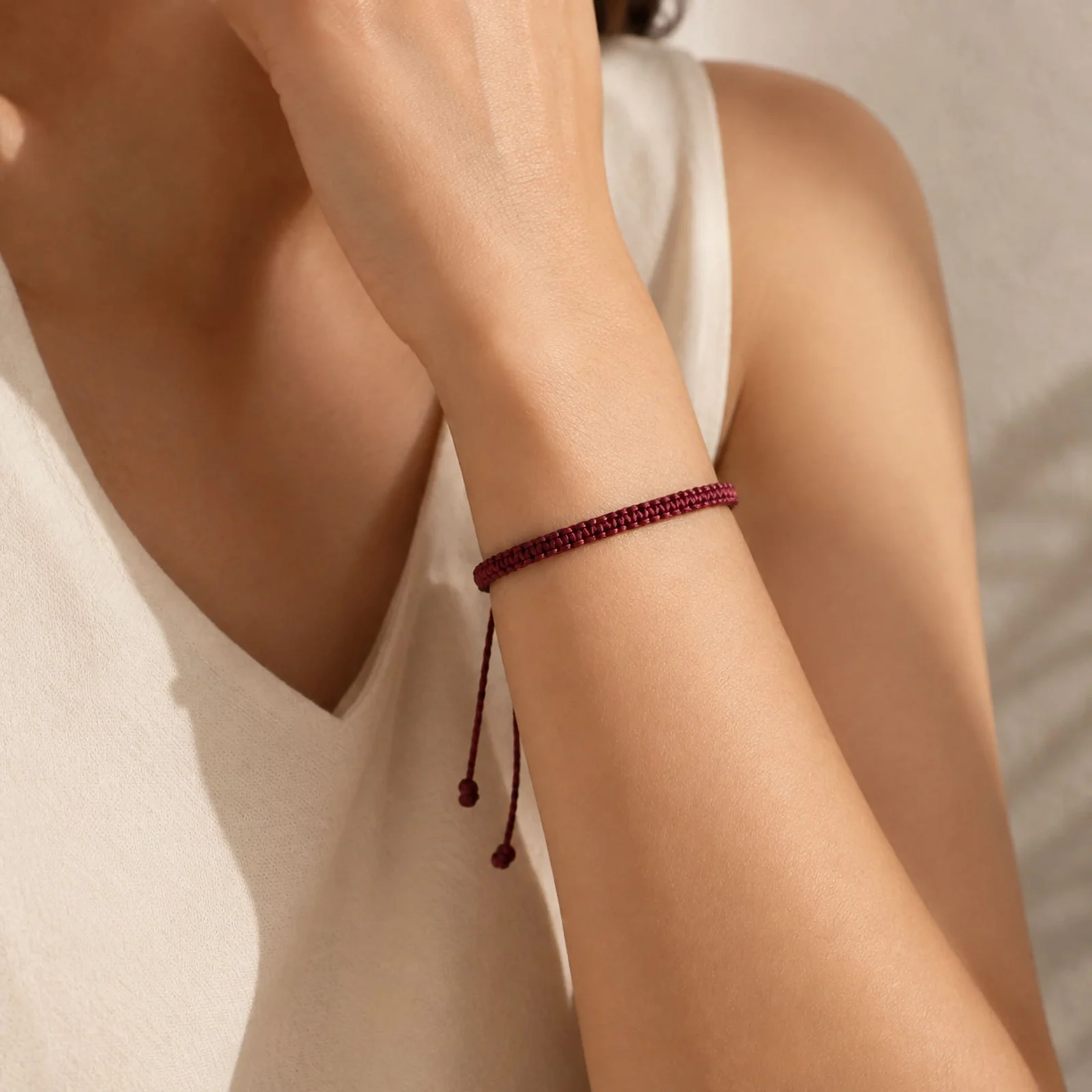 PULSERA HILO ENCERADO