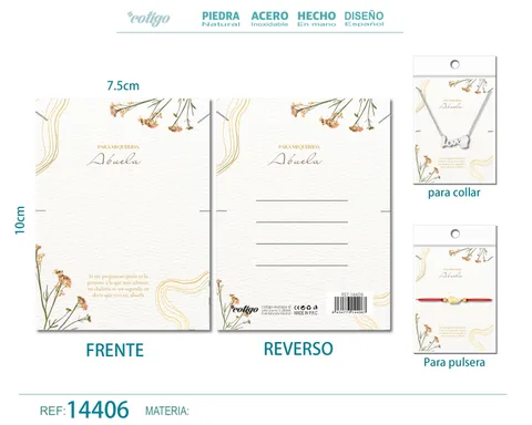 TARJETA FELICITACIÓN PARA ABUELA
