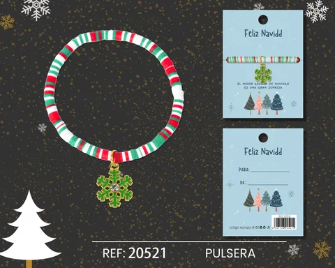 PULSERA DE NAVIDAD