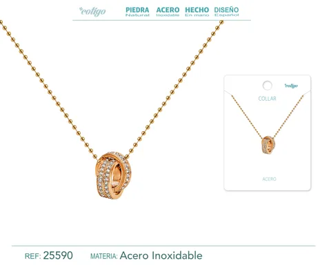 Collar Acero Inoxidable