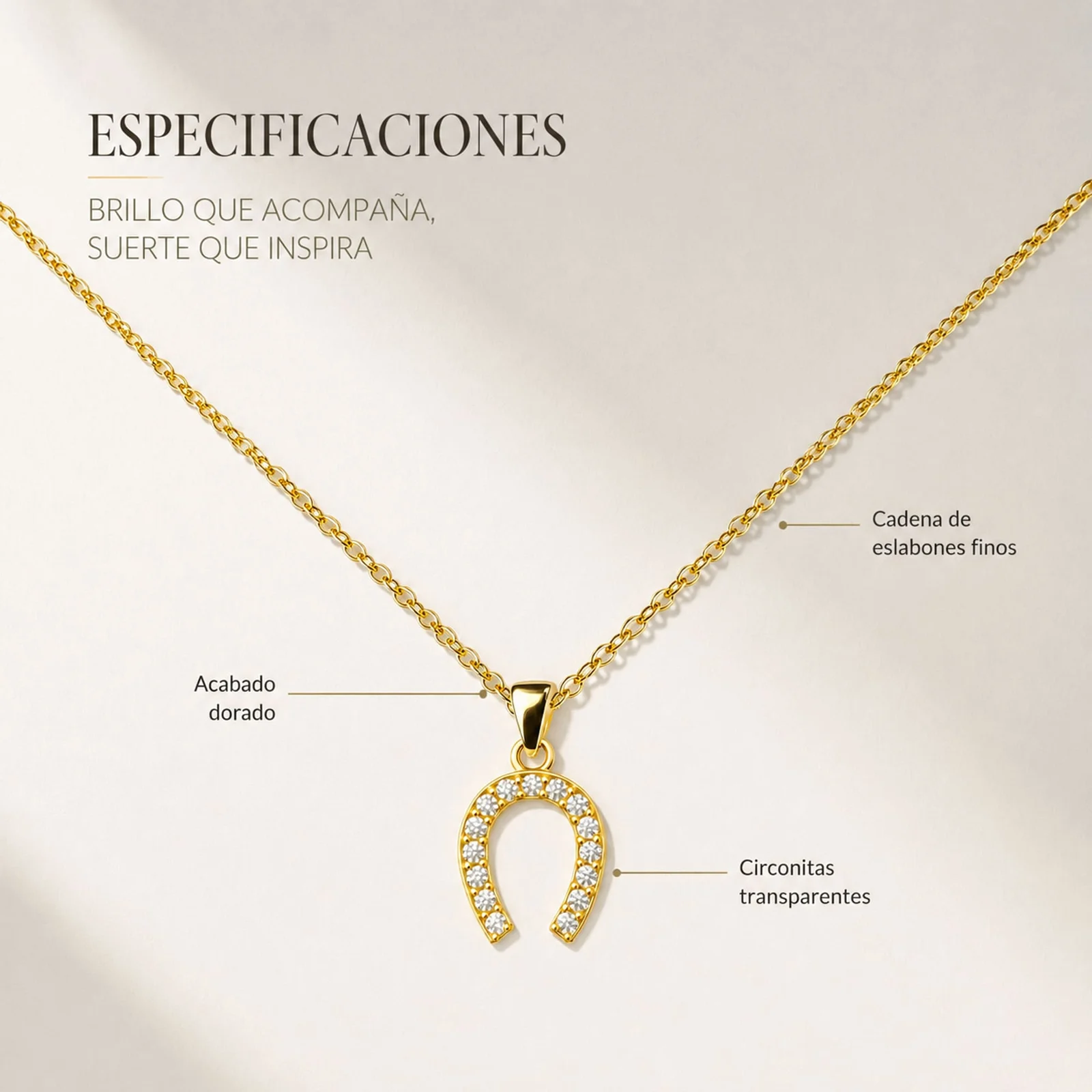 COLGANTE CHAPADO ORO 14K CON CIRCONITA