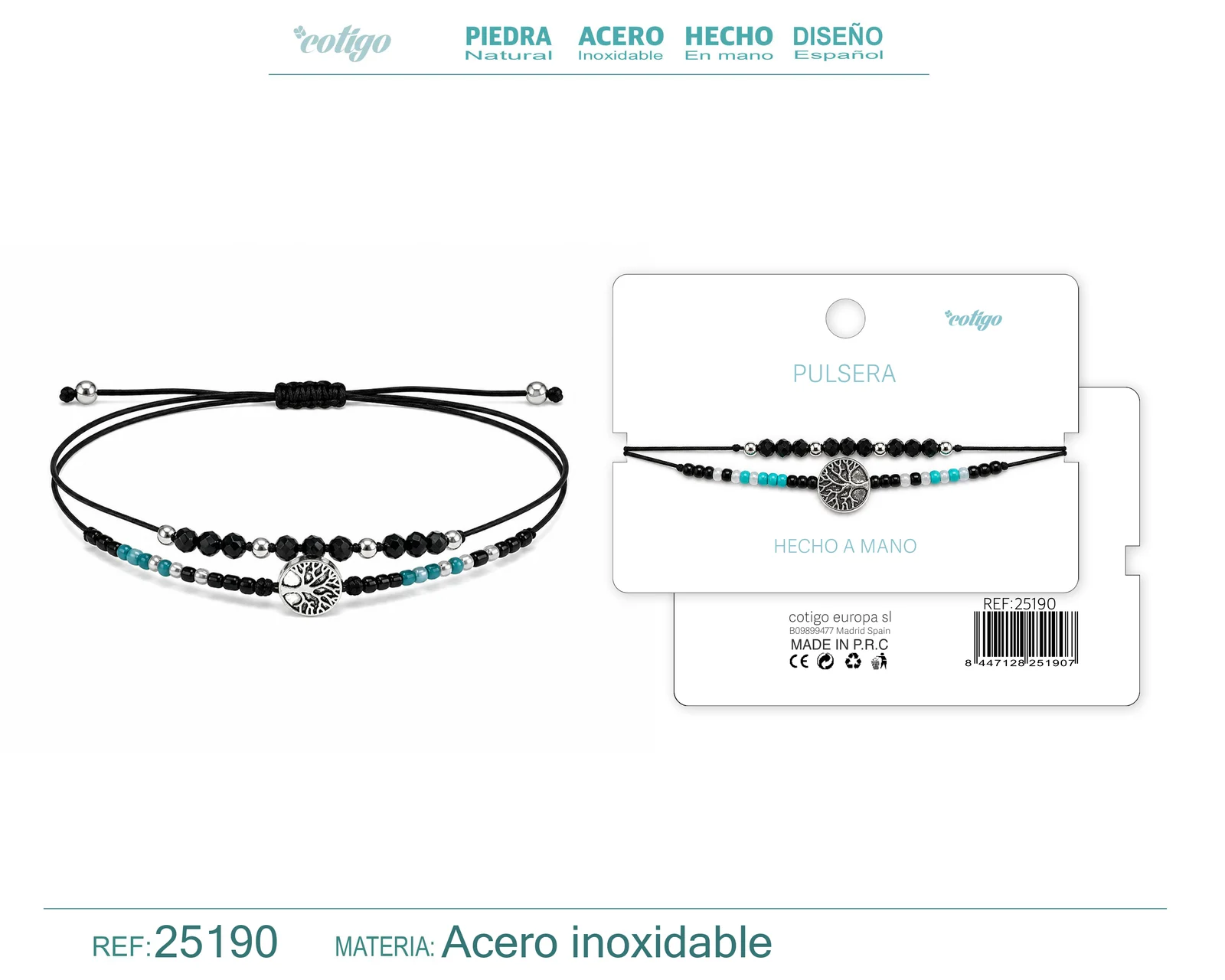 PULSERA HECHO A MANO
