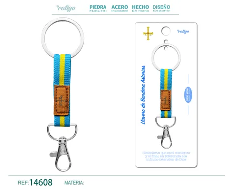 LLAVERO BANDERA ASTURIAS