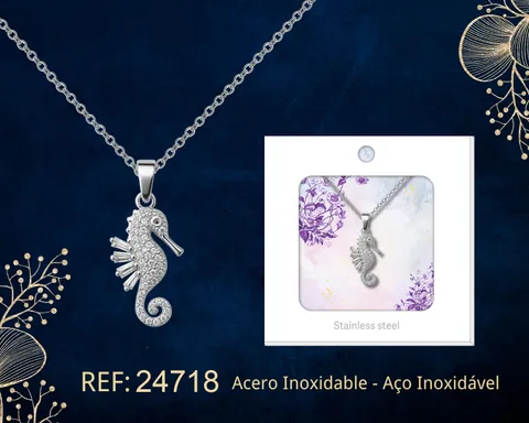 COLGANTE PLATEADO CON CIRCONITA