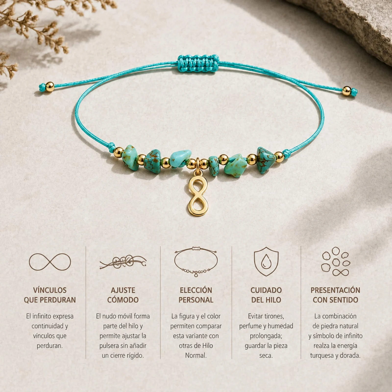 PULSERA HECHO A MANO