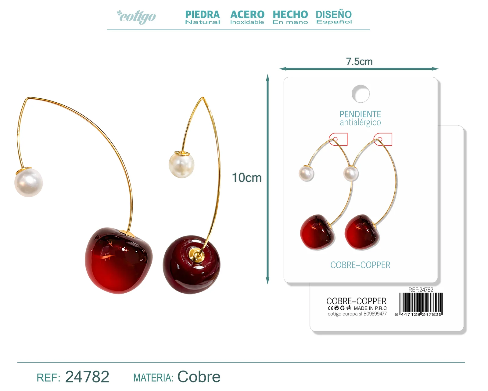 PENDIENTE DE CEREZA