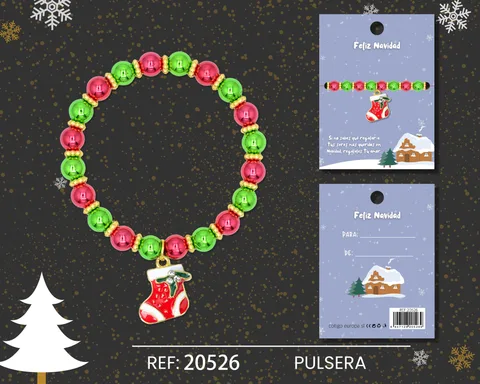 PULSERA DE NAVIDAD