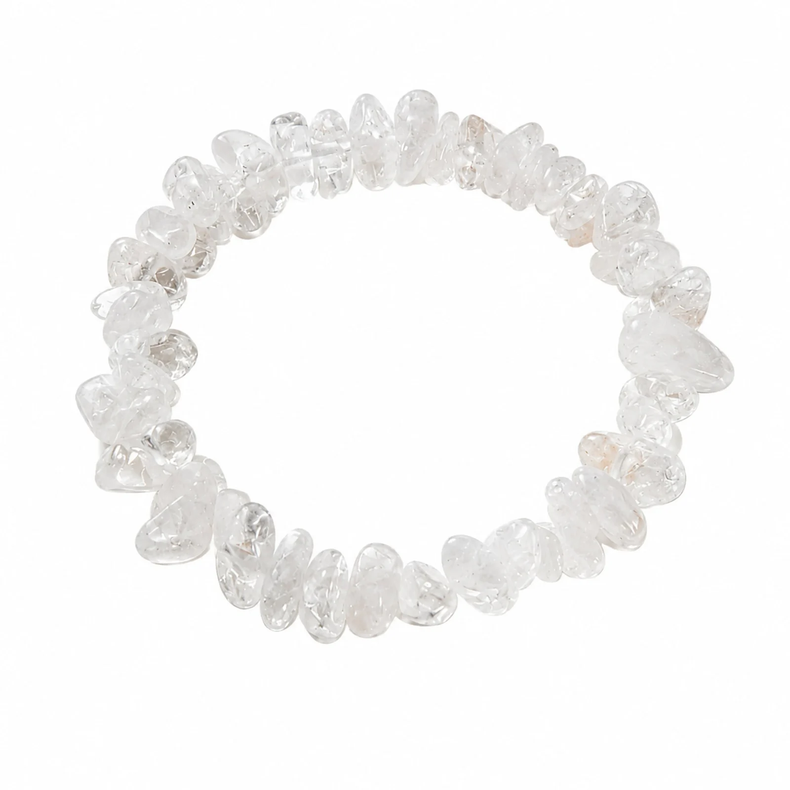 Pulsera Piedra natural Cuarzo Blanco