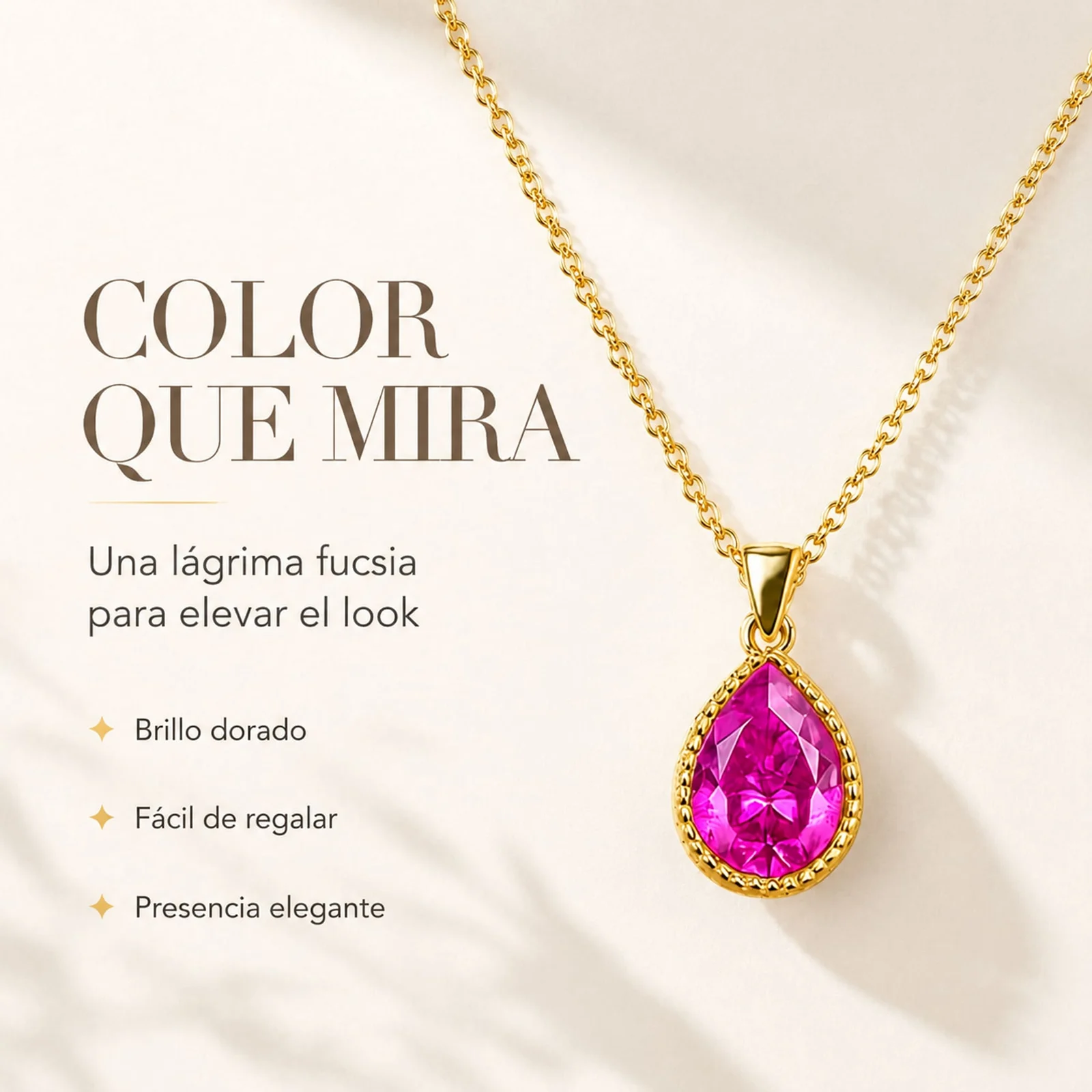 24751- COLGANTE CHAPADO ORO 14K CON CIRCONITA