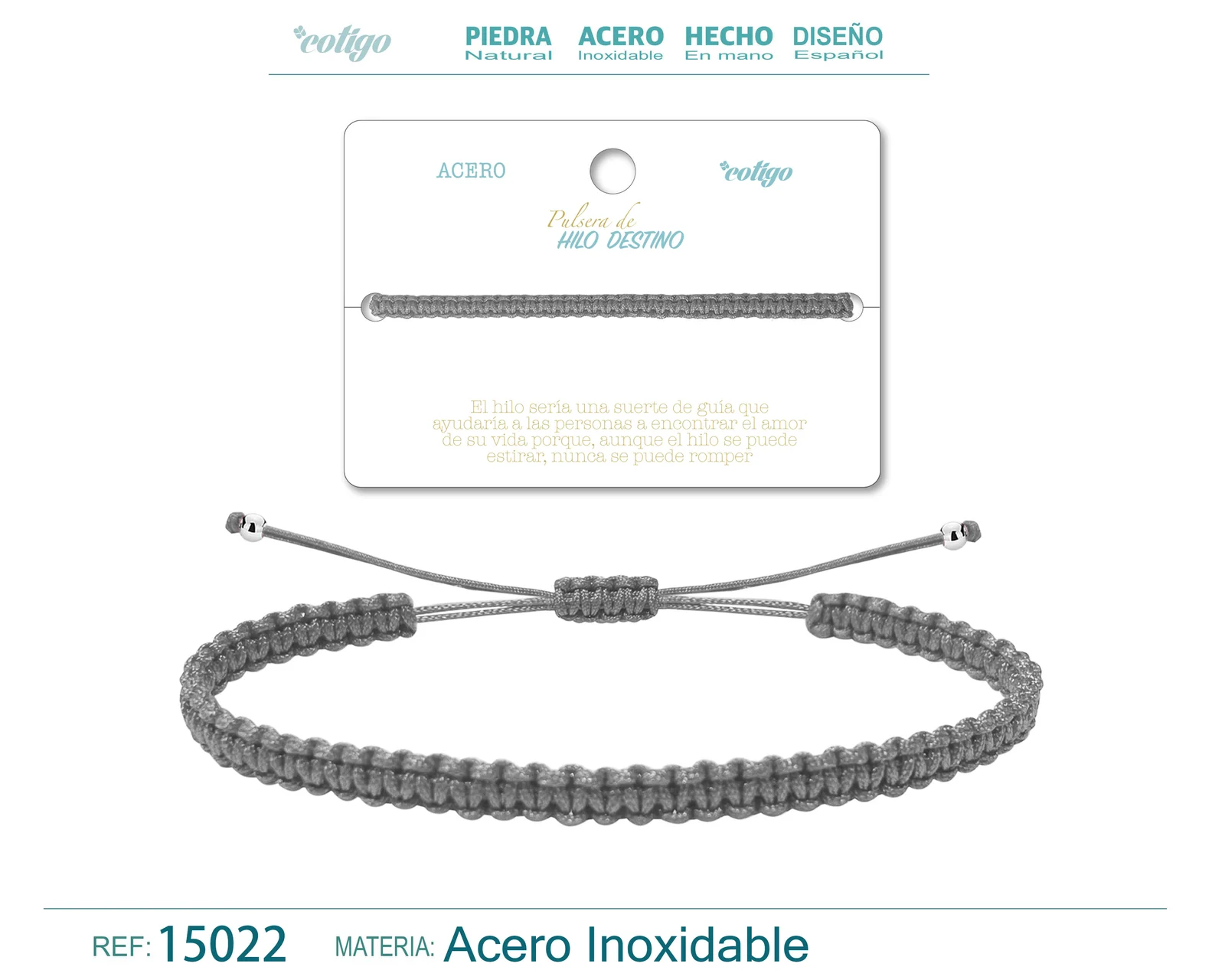 PULSERA HILO DESTINO COLOR CRIS