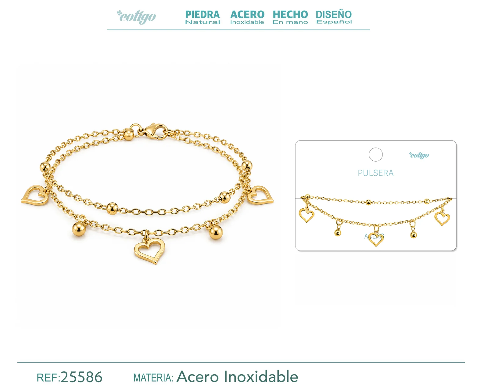 Pulsera Acero Inoxidable