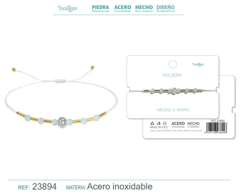 PULSERA HILO HECHO A MANO