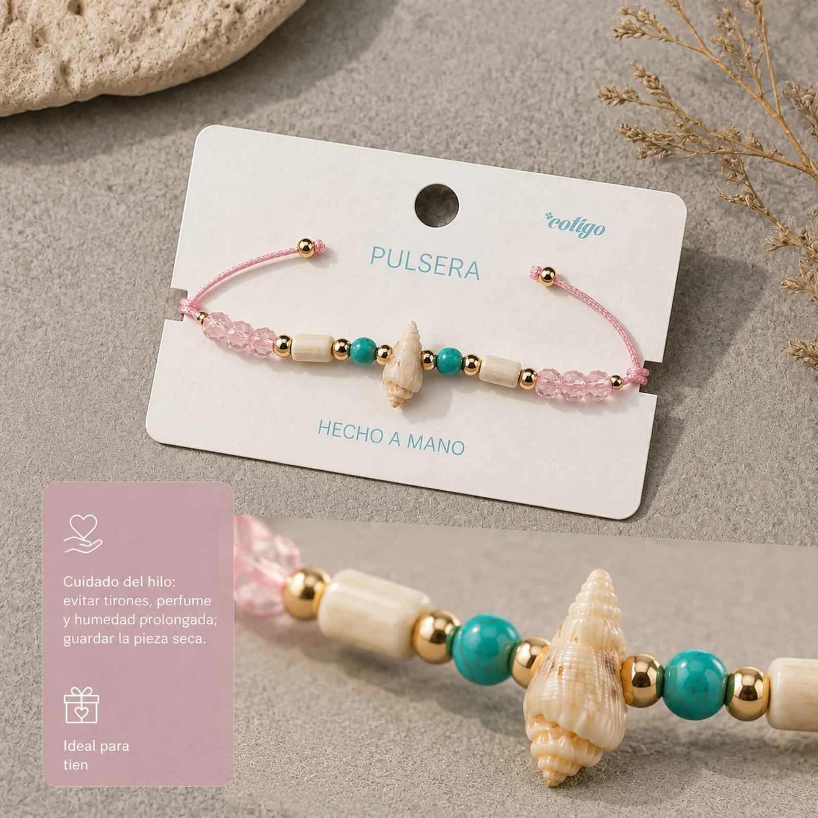 PULSERA HECHO A MANO