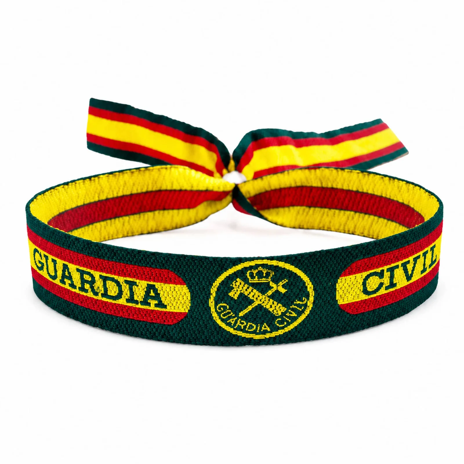 PULSERA ESPAÑA TEJIDO-GUARDIA CIVIL