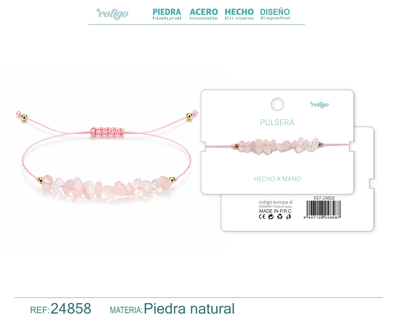 PULSERA HECHO A MANO