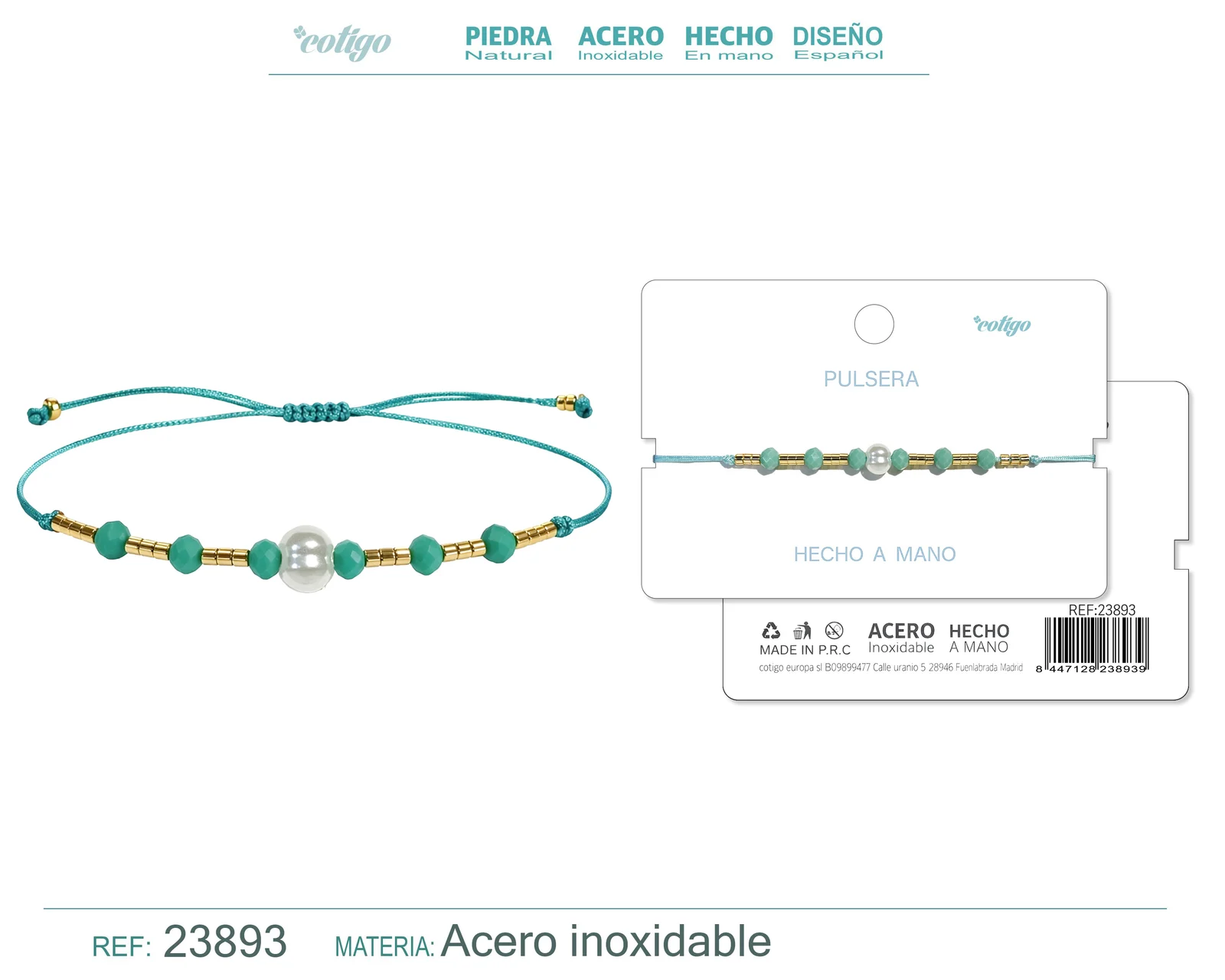 PULSERA HILO HECHO A MANO