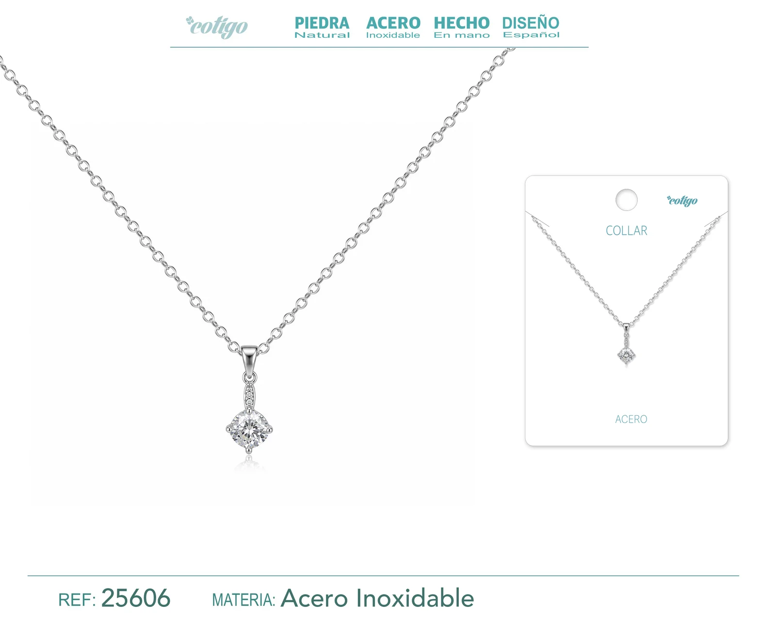 Collar Acero Inoxidable