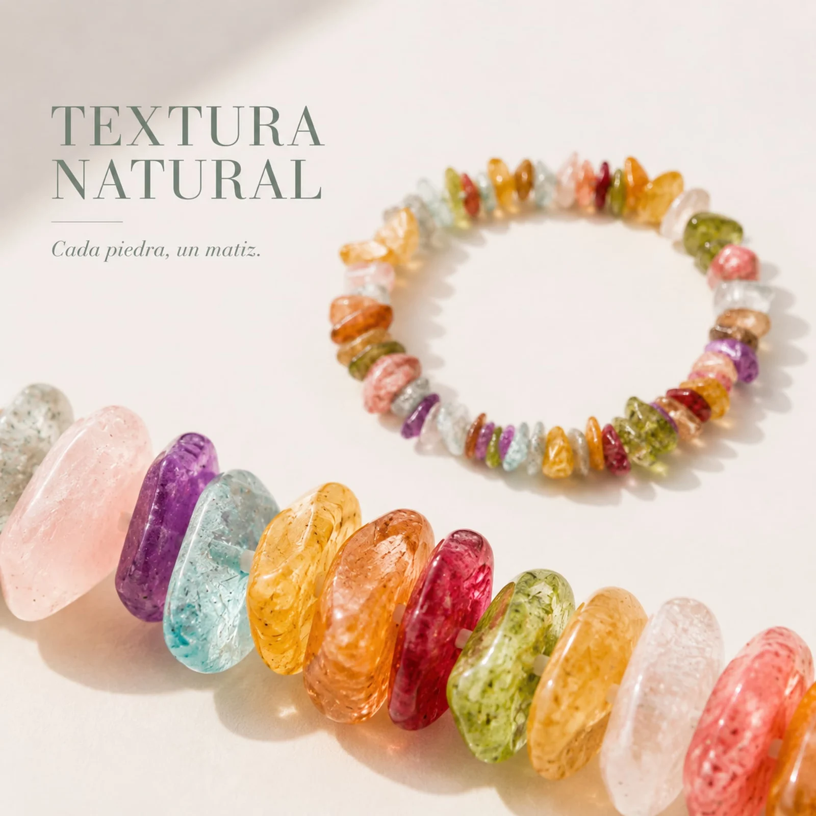 Pulsera Piedra natural Multipiedra
