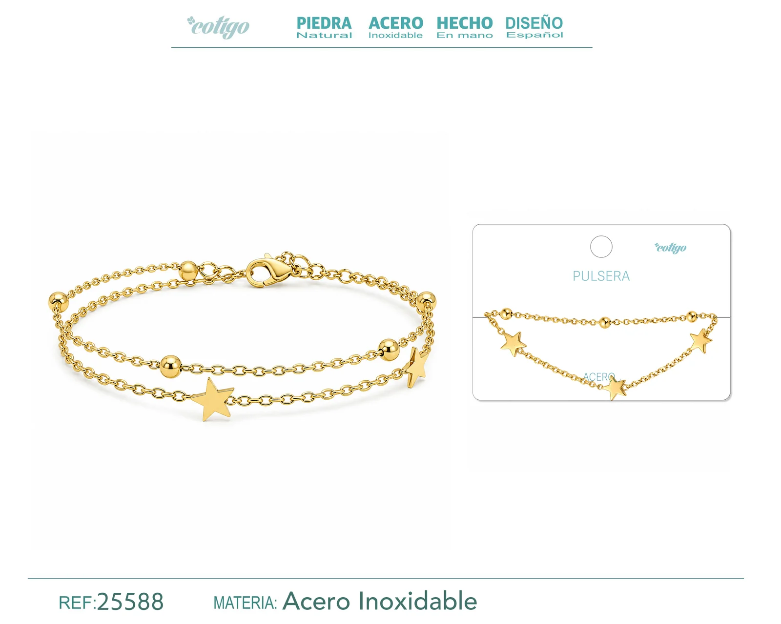 Pulsera Acero Inoxidable