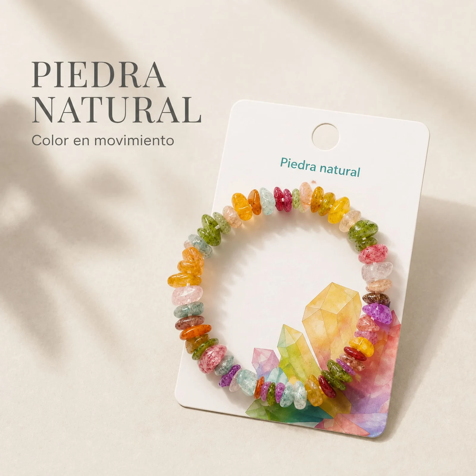 Pulsera Piedra natural Multipiedra