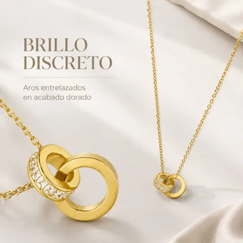 COLLAR ACERO INOXIDABLE CON SOBRE