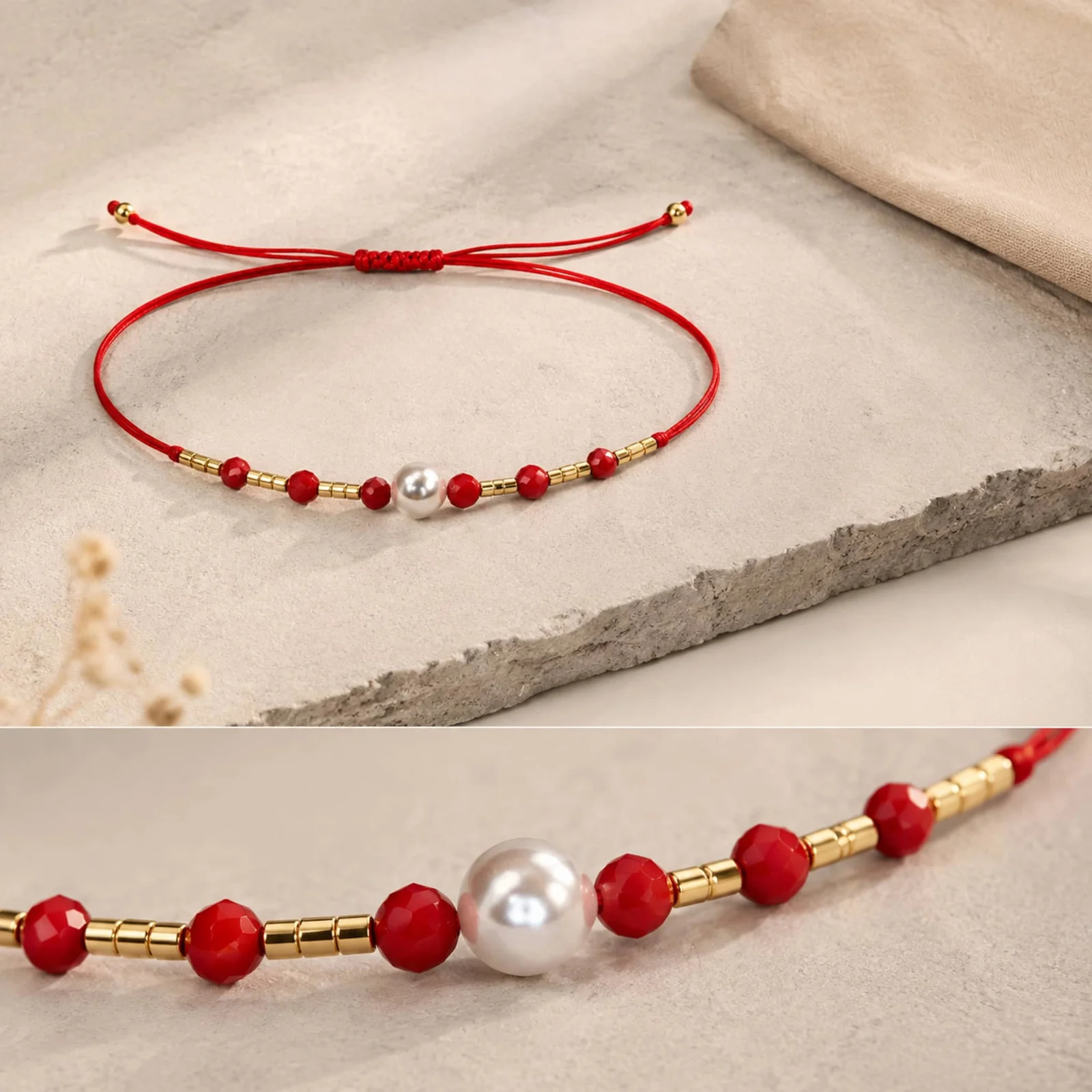 PULSERA HILO HECHO A MANO