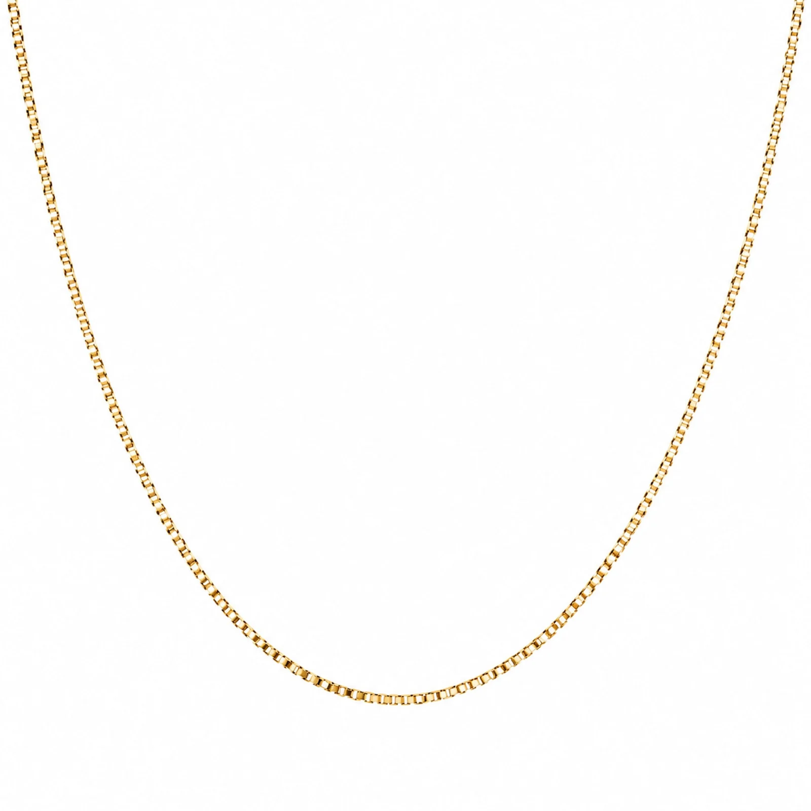 COLLAR DE CADENA ACERO DORADO