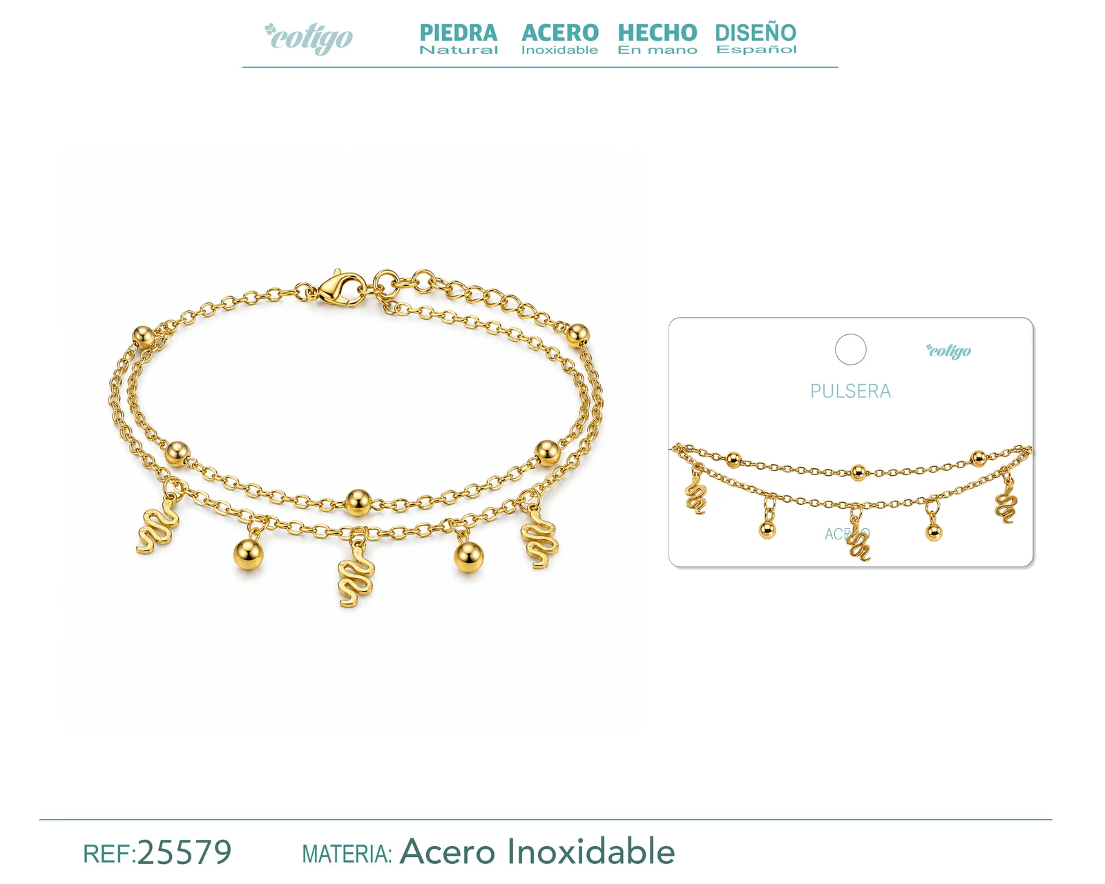 Pulsera Acero Inoxidable