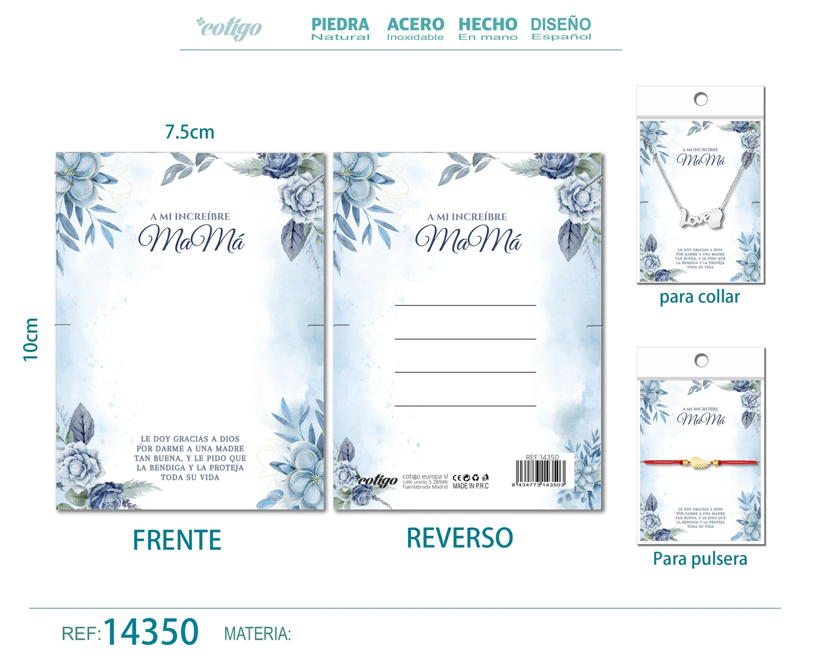 TARJETA FELICITACIÓN PARA MAMÁ
