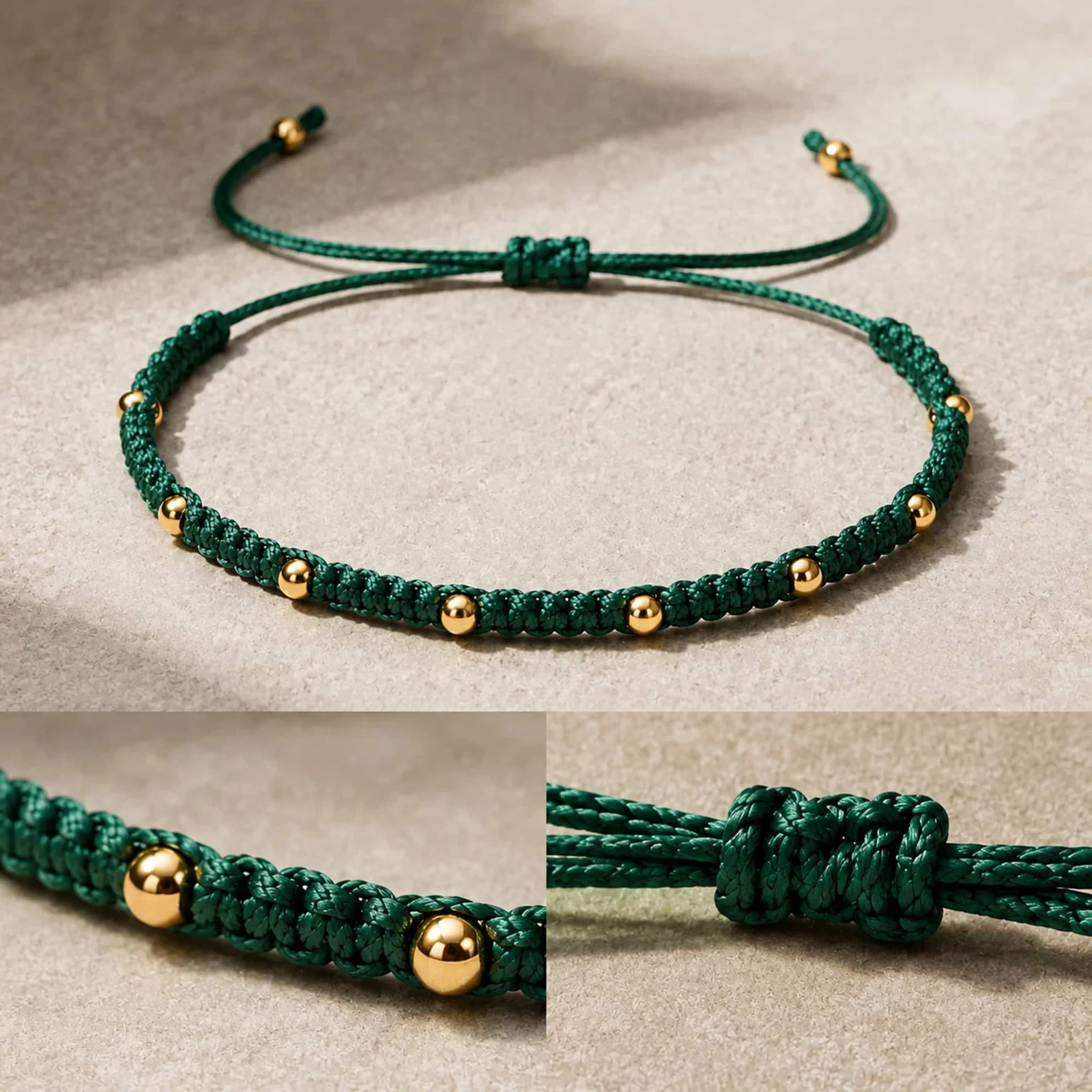 PULSERA HILO ENCERADO