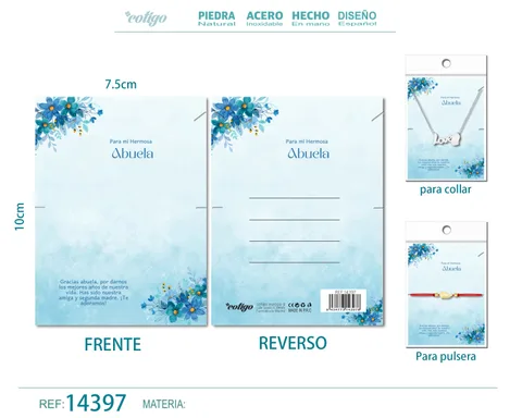 TARJETA FELICITACIÓN PARA ABUELA