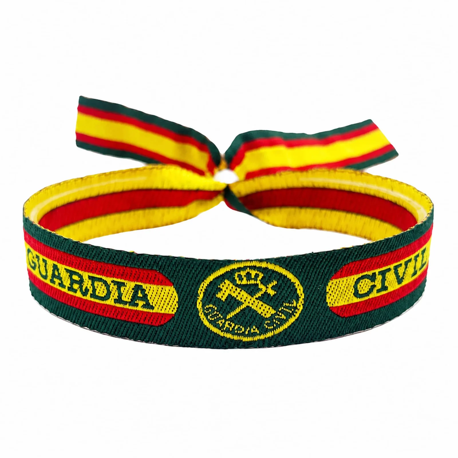 PULSERA ESPAÑA TEJIDO-GUARDIA CIVIL