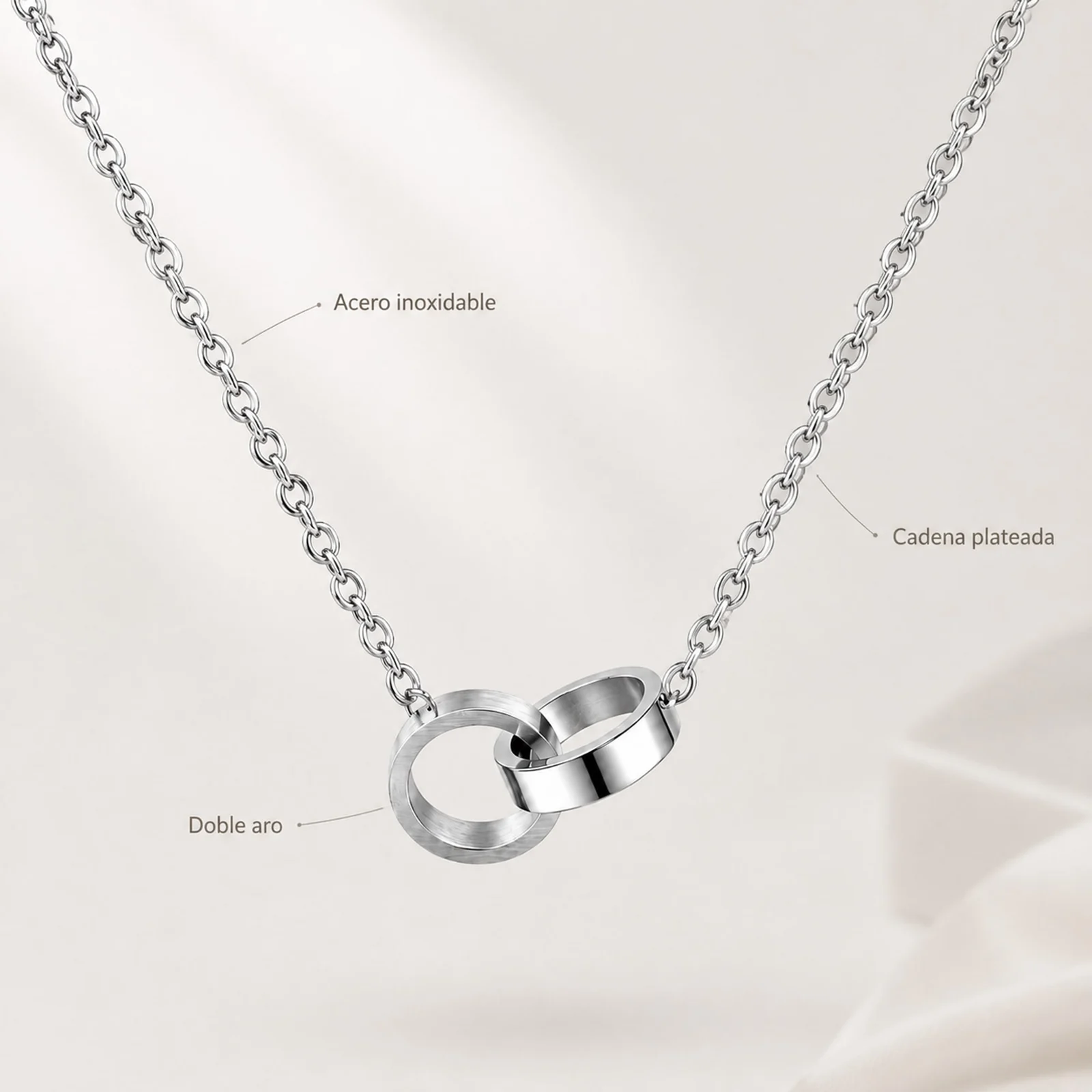 Collar Acero Inoxidable