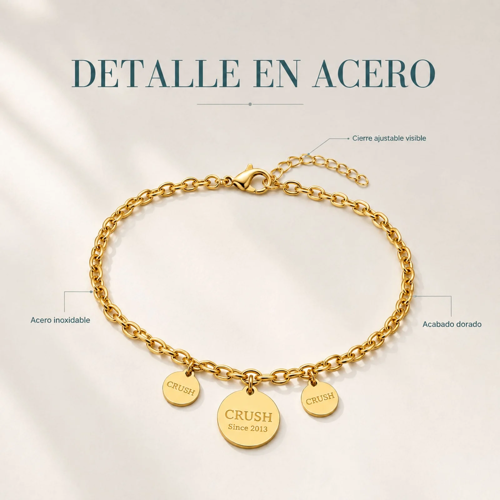 Pulsera Acero Inoxidable