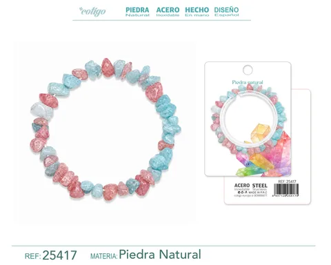 Pulsera Piedra natural Multipiedra