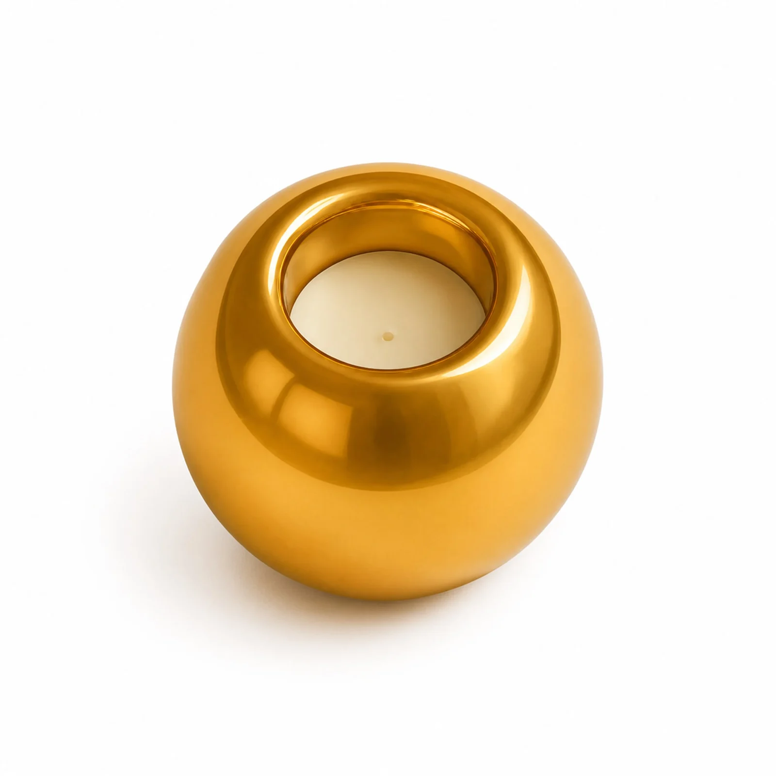 BOLA 4MM ACERO COLOR DORADO CON GOMA PARA FIJAR CHARM