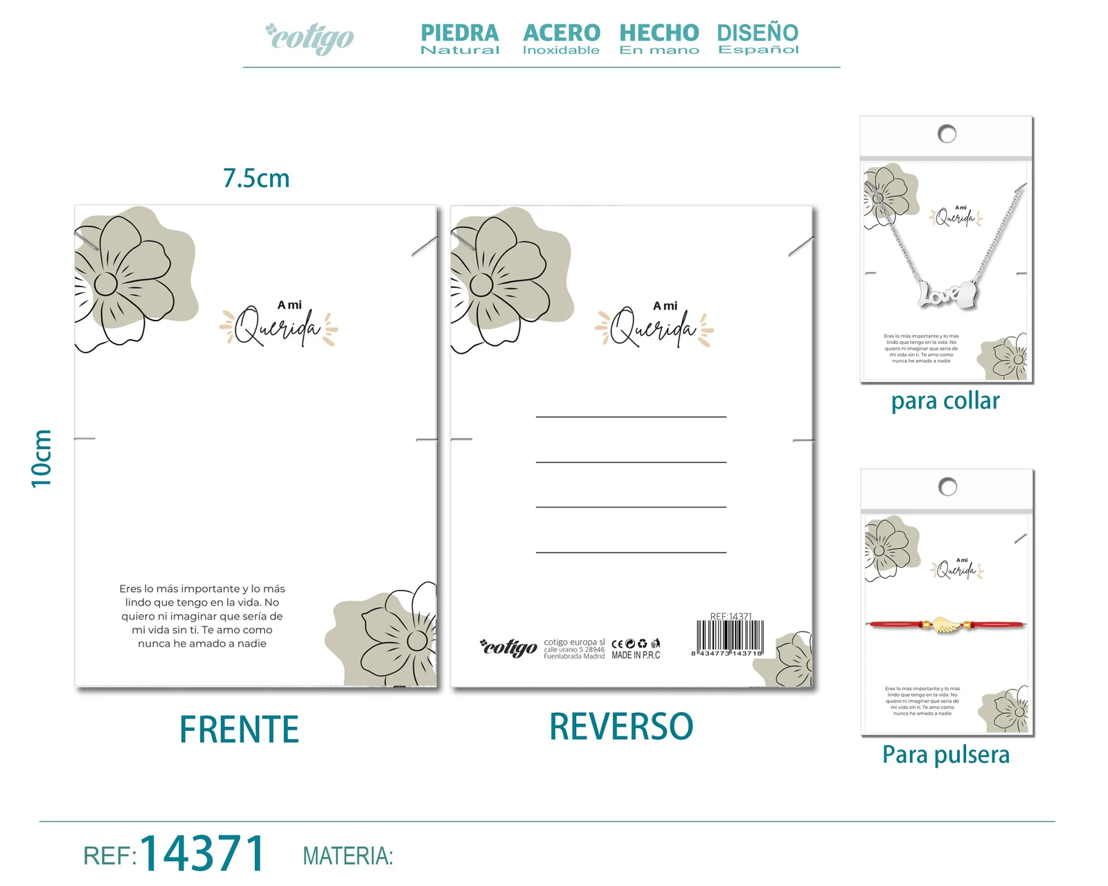 TARJETA FELICITACIÓN PARA AMOR