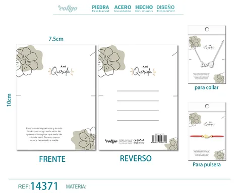 TARJETA FELICITACIÓN PARA AMOR