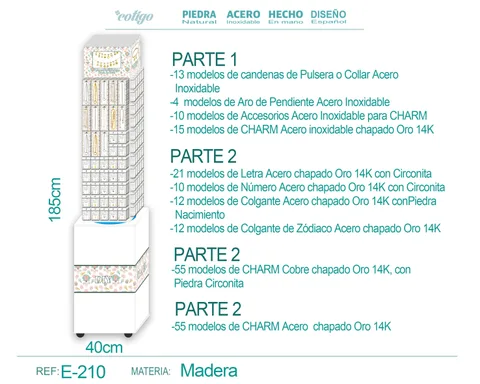 EXPOSITOR PARA DIY
