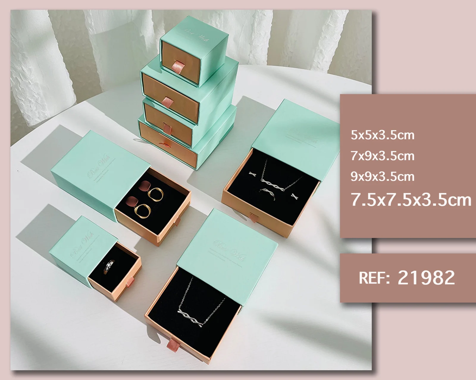 CAJA DE REGALO 7.5X7.5X3.5CM