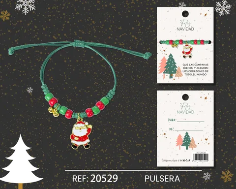 PULSERA DE NAVIDAD