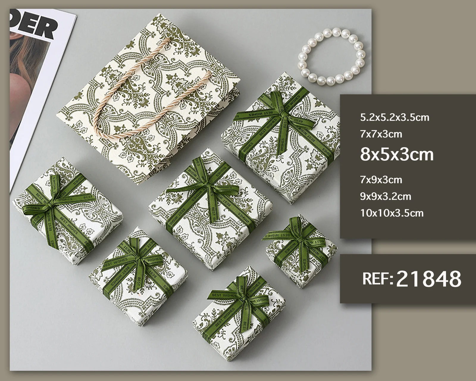 CAJA DE REGALO  8X5X3CM