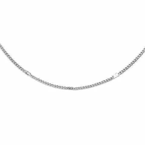 COLLAR DE CADENA ACERO PLATEADO
