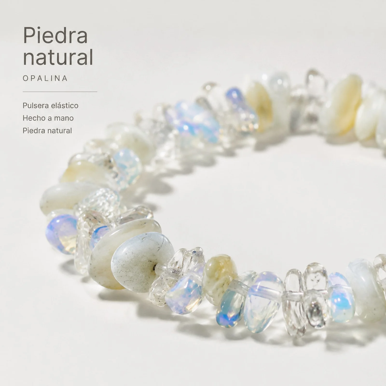 Pulsera Piedra natural Opalina